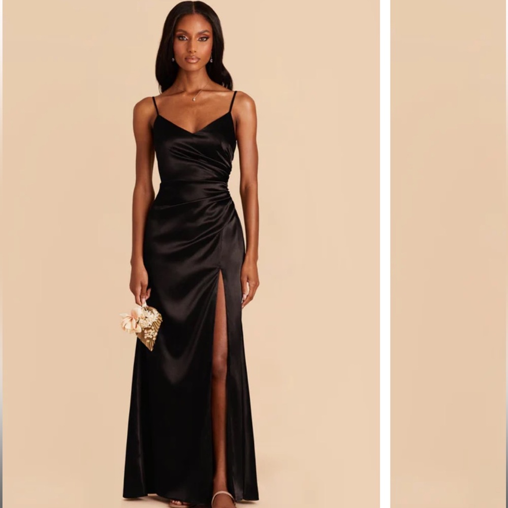 BIRDY GREY CATHERINE SHINY SATIN DRESS